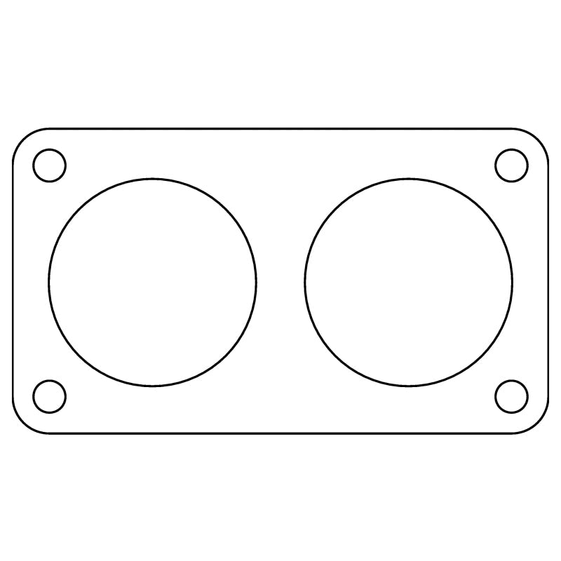 Cometic Ford 5.0/5.8/7.0/7.5L .020in Fiber Truck Throttle Body Gasket - 1985-1997