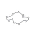 Cometic Ford 302 Windsor .031in Fiber Water Pump Gasket - Plate To Block - 1991-01