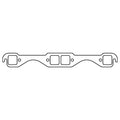 Cometic Chevy Gen1 Small Block V8 .043in Copper Exhaust Mani Gskt Set-1.480in x 1.450in Square Ports