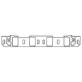 Cometic Ford Windsor .060in Fiber Intake Mani Gasket Set-1.400in x 2.250in Rectangle Port