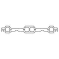 Cometic GM LT1/LT4 Gen2 Small Block V8 .043in Copper Exhaust Mani Gskt Set-1.600in x 1.500in D-Ports