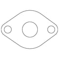 Cometic Ford 59A Flathead V8 .015in Fiber Oil Pump Mounting Gasket - 1945-1948