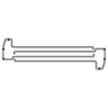 Cometic Jaguar 3.4L XK6 .060in AFM Cam Cover - Right