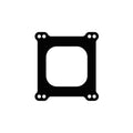 Cometic Holley 4 Barrel 4150 Style .039in Fiber Carburetor Gasket - 3.770in x 3.880in - Open Plenum