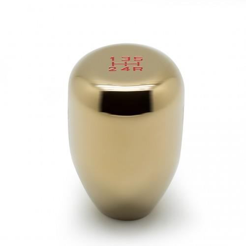 BLOX Racing 6-Speed Billet Shift Knob - Gun Metal 10x1.25mm