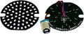 Cyron AC1157PFA Led Turn Signal Inserts 3" 1157 Amber