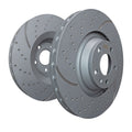 EBC Front 3GD Series Sport Slotted Brake Rotors 303mm Mazda RX-8 2004-2011 1.3