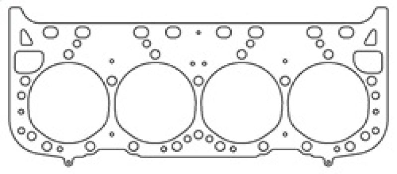Cometic 92-96 GM LT1 Small Block 4.100 inch Bore .070 inch MLS-5 Head Gasket (w/Valve Pockets)