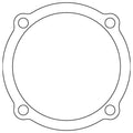 Cometic Chrysler B/RB - Gen-2 Hemi V8 Water Pump Housing Gasket .031in Fiber - 10 Pack