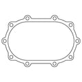 Cometic Winter Quick Change Rear End .060in AFM Differential Cover Gasket - 10 Bolt