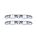 Cometic Chrysler LA V8 .039in Fiber Intake Mani Gasket Set-1.170in x 2.300in Rectangle Port