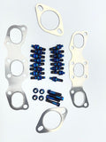 SPDZ1 Heavy Duty MLS Exhaust Manifold Gasket & Titanium Bolt Kit – VQ35HR / VQ35DE Nissan 350Z, 370Z, G35, G37, Q50, Q60
