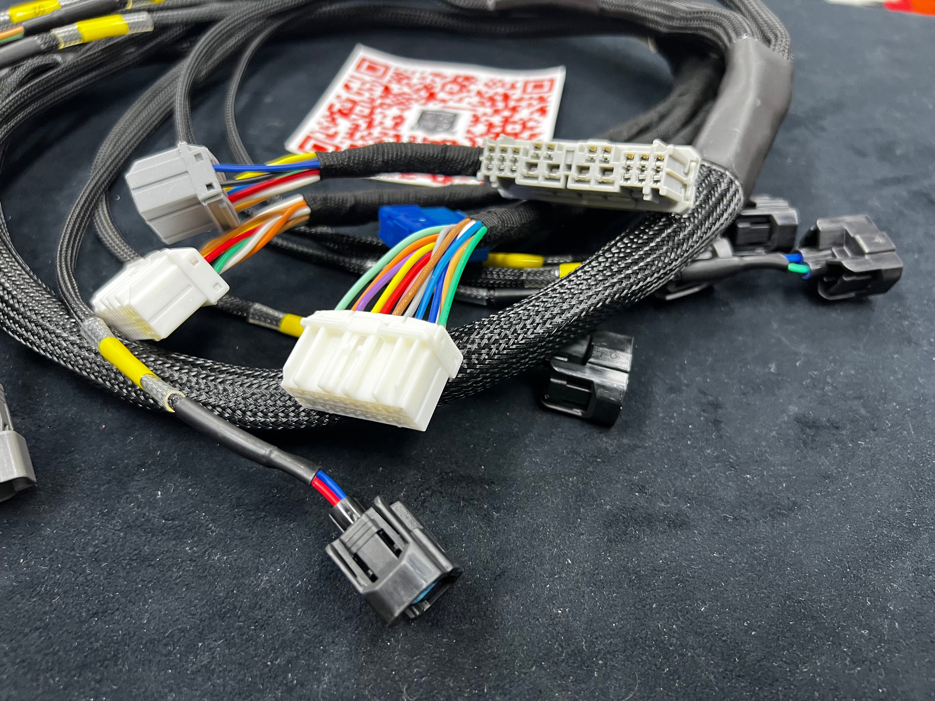 SPDZ1 OBD2 Budget D & B-Series Tucked Engine Harness Civic Integra B18/B16/D16/D15