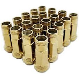 NNR Stl Gold Lug Nuts 12x1.5