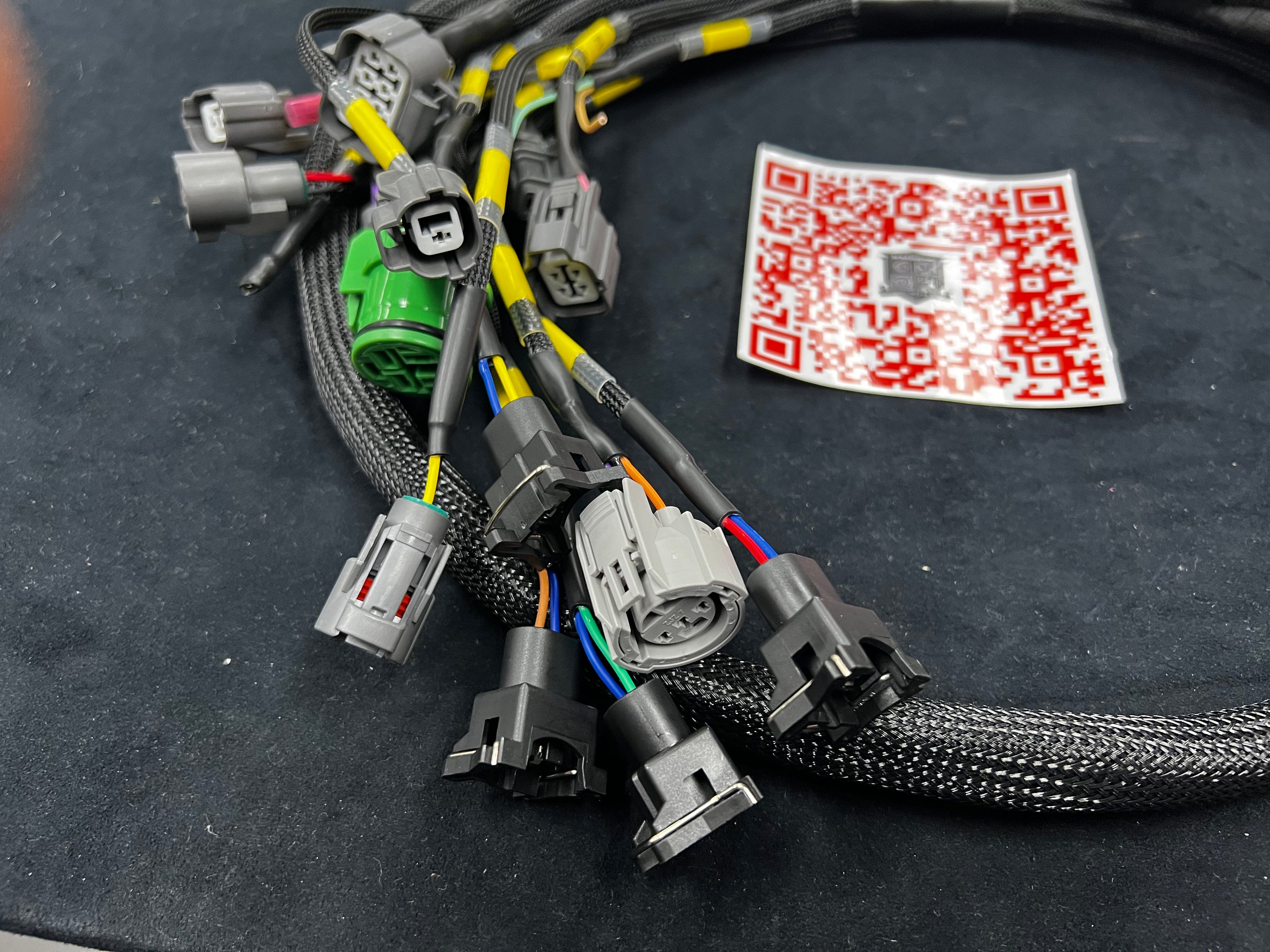 SPDZ1 OBD1 Budget D & B-Series Tucked Engine Harness Civic Integra B18/B18/D16 (OBD1 ENGINE/OBD1 ECU)