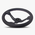 The Le Mans | Black Leather | Black Spoke | Bavarian Stitch