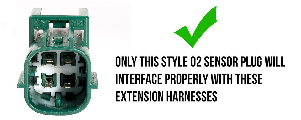 SPDZ1 O2 Harness Extension Pair for Nissan VQ35DE 350Z 03-04 Only/ G35 03-04 Only