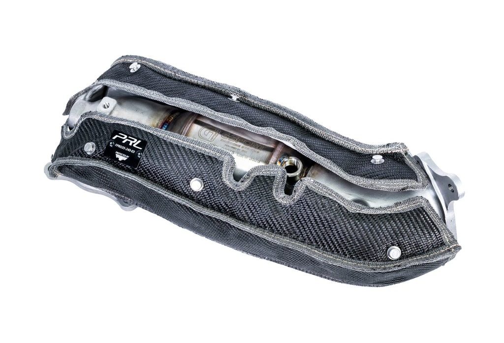 PTP X PRL 2023+ Honda Civic Type-R FL5 Black Lava Downpipe Blanket