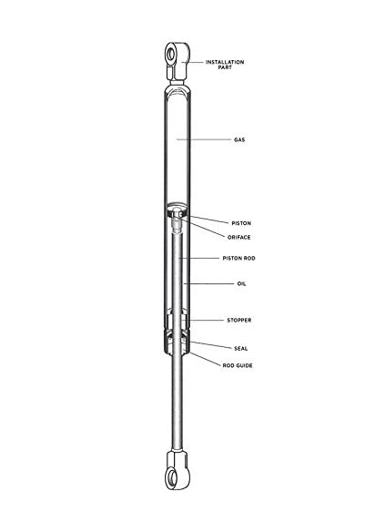 Tokico Y2247 Gas Spring