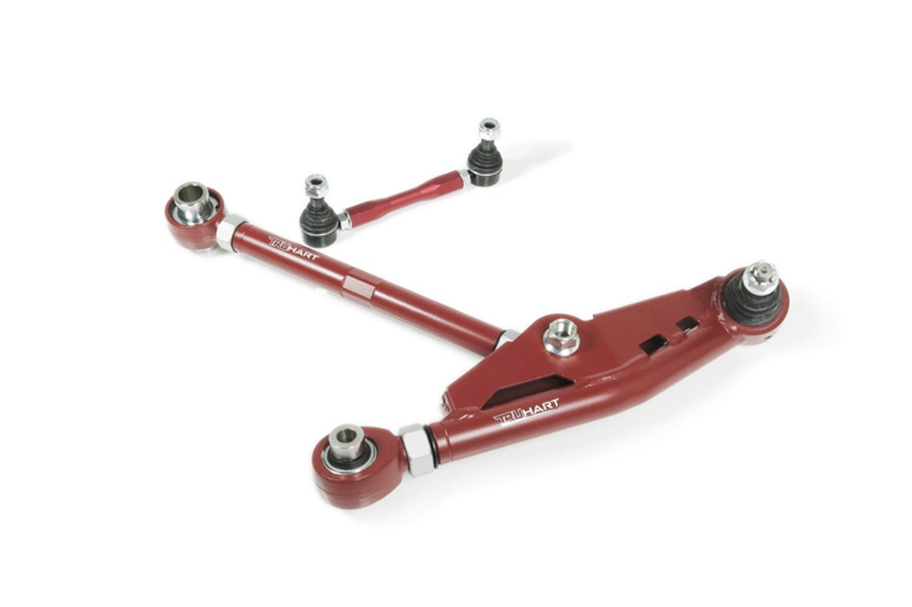 TruHart Front Lower Control Arms, 6 pcs, Adjustable w/ Pillowball | Multiple Fitments (TH-S111)